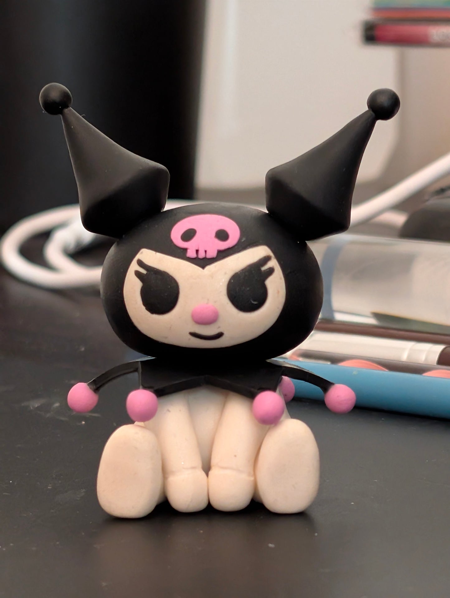 Kuromi-Inspired Figure
